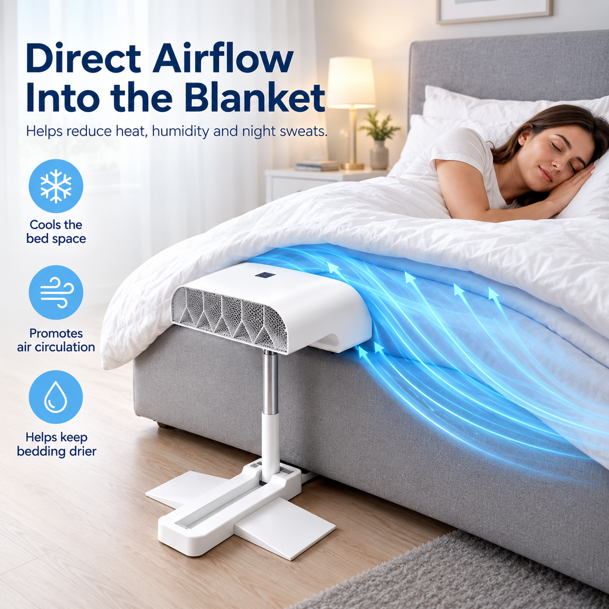 Ayvo™ Under-Quilt Air Circulator Fan